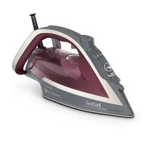 "Tefal Ultragliss Anti-Calc Plus" FV6840E0, garų lygintuvas, 2 m, 260 g/min, violetinis, sidabrinis…