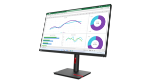 Lenovo ThinkVision T32h-30, 80 cm (31,5"), 2560 x 1440 taškų, Quad HD, LED, 6 ms, juoda