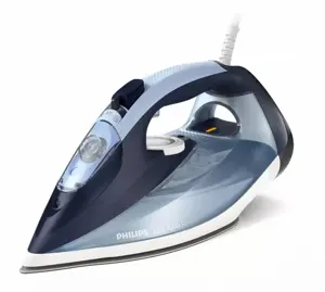 Philips 7000 series DST7020/20 HV Steam Iron Louros/Cotton Blue, Steam iron, SteamGlide Plus solepl…