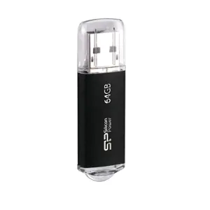 SILICON POWER atmintinė USB Ultima II I-series 64GB USB 2.0 juoda