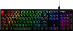 "HyperX Alloy Origins PBT HX Blue" - mechaninė žaidimų klaviatūra, pilno dydžio (100 %), USB, mecha…