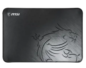 MSI Agility GD21, Black, Image, Rubber, Gaming mouse pad