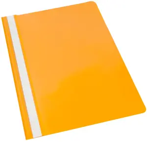 Segtuvėlis dokumentams su įsegėle ELLER A4,  (pak. -25 vnt.), oranžinis
