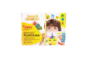 Spalvinimo plastilinu rinkinys JOVI Cool Candy, 6 vnt. rinkinys, su priedais