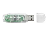 ATMINTIES KAUPIKLIS FLASH USB2 32GB/TRANSPARENT 3502480 INTENSO