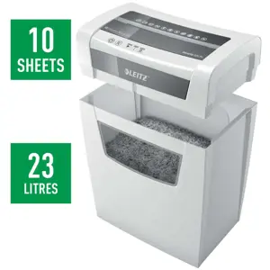 "Leitz IQ Home Office P-4", smulkinimas dalelėmis, 22 cm, 4 x 28 mm, 23 l, jutiklinis, 1800 mm/min