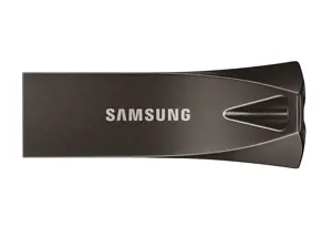 "Samsung" MUF-128BE, 128 GB, A tipo USB, 3.2 Gen 1 (3.1 Gen 1), 300 MB/s, be dangtelio, juoda, pilka