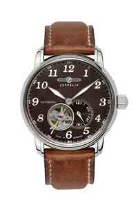 Zeppelin 7666-4 watch Wrist watch Male Mechanical (auto winding) Silver