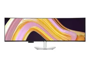 DELL UltraSharp U4924DW, 124,5 cm (49"), 5120 x 1440 taškų, 5K Ultra HD, LCD, 14 ms, juoda, sidabrinė