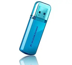 SILICONPOW SP008GBUF2101V1B Silicon Power memory USB Helios 101 8GB USB 2.0 Blue