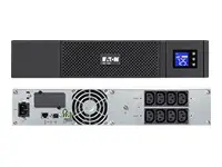 "Eaton 5SC 1500I RACK2U", linijinis, 1,5 kVA, 1050 W, 184 V, 276 V, 45/65 Hz