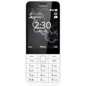 Mobilusis telefonas Nokia 230 Dual SIM, Sidabrinė