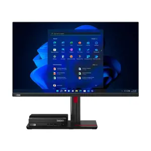 Lenovo ThinkCentre TIO Flex 27i, 68.6 cm (27"), 1920 x 1080 pixels, Full HD, LED, 6 ms, Black