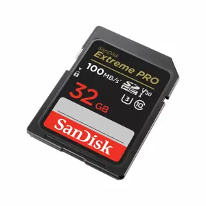 SDHC Memory Card SanDisk Extreme PRO Black Blue 32 GB UHS-I