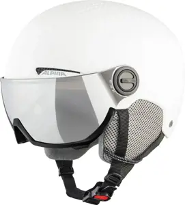 ŽIEMINIS ŠALMAS ALPINA ARBER VISOR Q-LITE WHITE MATT 54-58