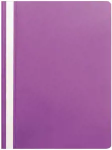 Segtuvėlis dokumentams su įsegėle ELLER A4,  (pak. -25 vnt.), violetinis