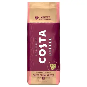Costa Coffee Crema Velvet coffee beans 1kg