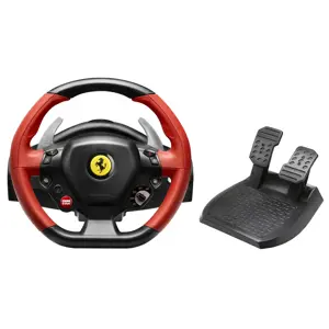 "Thrustmaster" vairas "Ferrari 458 Spider Racing Wheel" juodas/raudonas