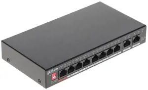 Dahua Technology PoE DH-PFS3010-8GT-96, nevaldomas, Gigabit Ethernet (10/100/1000), maitinimas per …