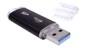 SILICONPOW SP128GBUF3B02V1K Silicon Power memory USB Blaze B02 128GB USB 3.1 juoda