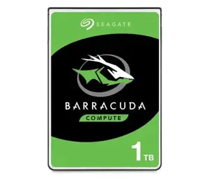 "SEAGATE Barracuda" 1 TB kietasis diskas SATA 6 Gb/s 5400 aps./min 2,5 colio 7 mm aukščio 128 MB sp…