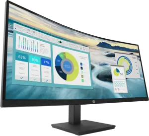 Monitorius HP P34hc G4, 86.4 cm (34"), 3440 x 1440 pixels, Quad HD, LED, 5 ms, Black