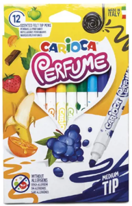 Kvepiantys flomasteriai CARIOCA PERFUME EXPLOSION, 12 spalvų