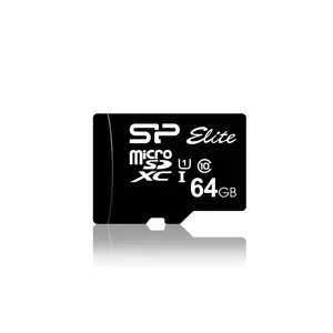 SILICONPOW SP064GBSTXBU1V10SP Silicon Power atminties kortelė Micro SDXC 64GB Class 10 Elite UHS-1 + adapteris