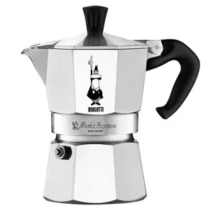 "Bialetti Moka Express" puodas Moka, aliuminis, juodas