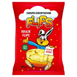 Kukurūzai SYMBIO, Flips, traškūs, 50 g