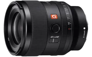 "Sony FE 35MM F1.4 GM", Platus objektyvas, 14/10, "Sony E", automatinis fokusavimas