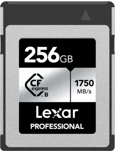 "Lexar" atminties kortelė "Pro CFexpress" 256GB B tipo sidabrinė