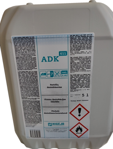 Dezinfekcinė priemonė ADK-611, 5 l