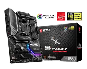 MSI MAG B550 Tomahawk, AMD, "Socket AM4", 3 kartos "AMD Ryzen™ 3", 3 kartos "AMD Ryzen 5", 3 kartos…