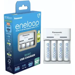 Kroviklis Panasonic ENELOOP K-KJ61MCD40USB Powerbank , 2.25 val; +(4xAA)