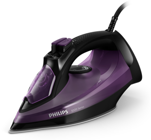 "Philips" 5000 serijos DST5030/80, garų lygintuvas, "SteamGlide Plus" padas, 2 m, 180 g/min, violet…