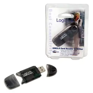 LOGILINK CR0007 LOGILINK - Kortelės skaitytuvas USB 2.0 SD/MMC ir rašytuvas