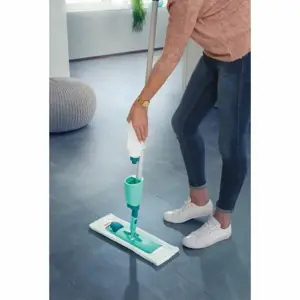 "Leifheit Easy Spray XL" šluostė "Microfibre Dry&wet Microfiber Green", balta