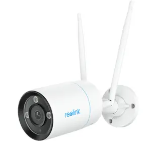 Reolink W330 - 4K Wi-Fi 6 Camera, 2.4/5 GHz Dual-Band Wi-Fi, Color Night Vision, Person/Vehicle/Ani…