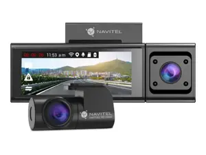 Navitel | Triple channel Full HD Dashcam | RC3 PRO | IPS 3.16", 820x320 | GPS (satellite) | Maps in…