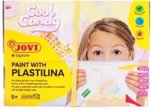 Spalvinimo plastilinu rinkinys JOVI COOL CANDY, su priedais