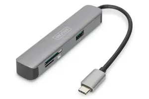 DIGITUS USB-C dokas 4K/30Hz HDMI/2x USB-A /SD/MicroSD