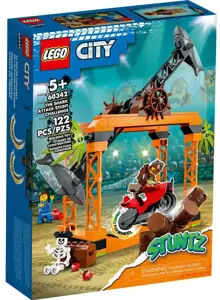 LEGO City 60342 Kaskadininkų iššūkis: ryklio ataka