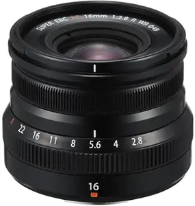 FUJIFILM FUJINON XF 16mm F2.8 R WR(Juodas)