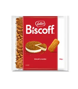 Sausainių trupiniai LOTUS BISCOFF, karamelizuoti, 750 g