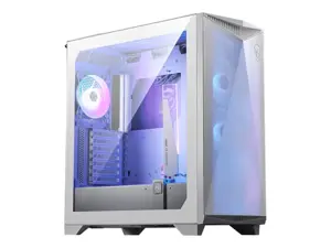 MSI MPG GUNGNIR 300R AIRFLOW WHITE, Midi Tower, Kompiuteris, Baltas, ATX, EATX, ITX, micro ATX, Žai…