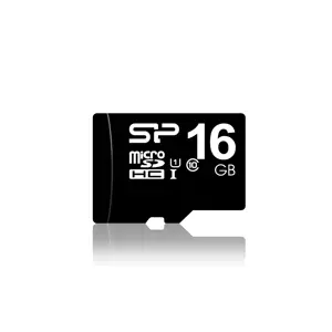 SILICONPOW SP016GBSTH010V10SP Silicon Power atminties kortelė Micro SDHC 16GB Class 10 + adapteris