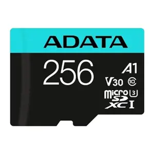 ADATA 256GB Micro SDXC UHS-I U3 V30S A2 + Adapter