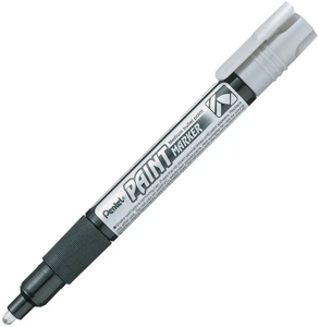 Žymeklis PENTEL PAINT MARKER, 4,0 mm., sidabrinis