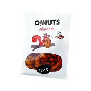 Migdolų riešutai O!NUTS, 150 g